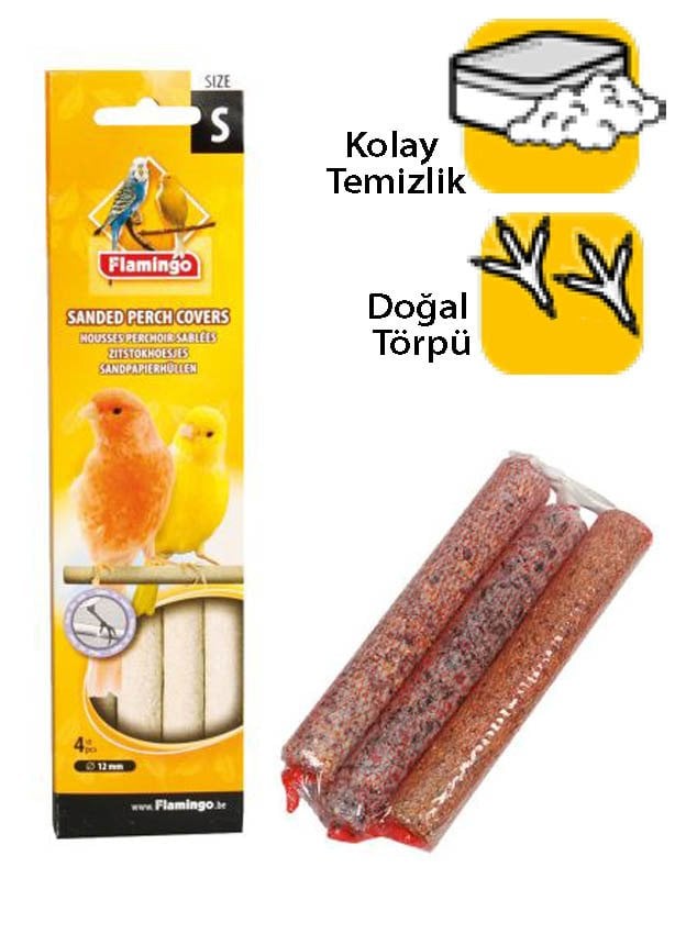 Karlie Törpülü Kuş Tüneği Kılıfı Küçük Boy 4 lü Paket
