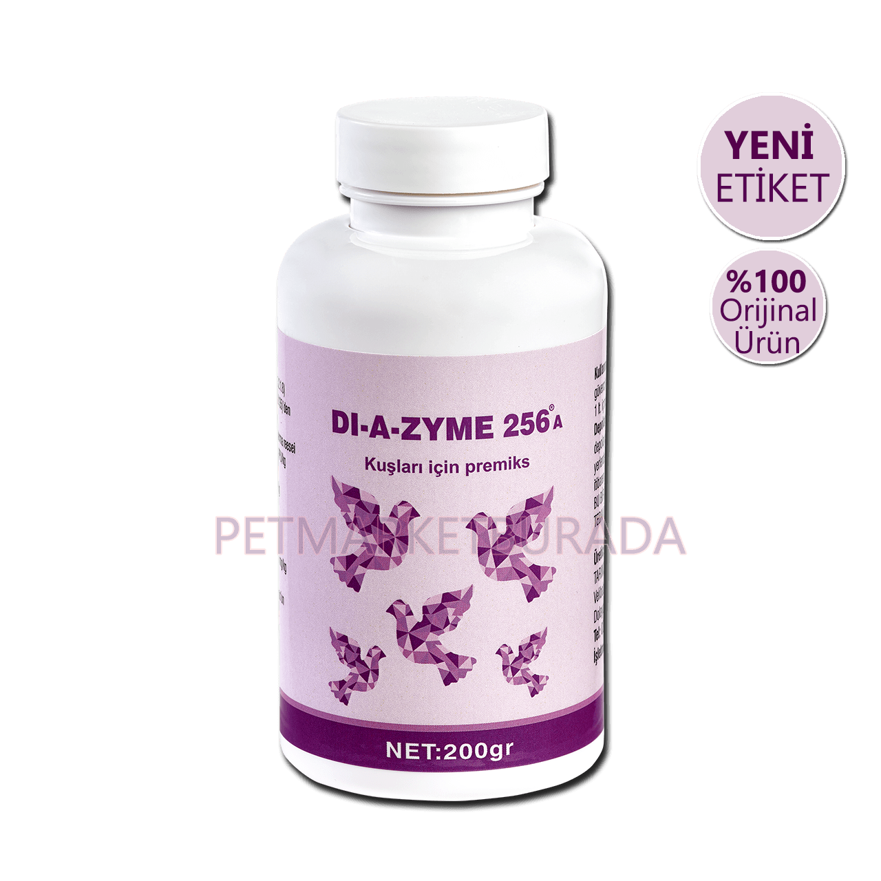 Diazyme 256 Bağırsak Düzenleyici Probiyotik ve Multienzim Takviyesi 200 gr