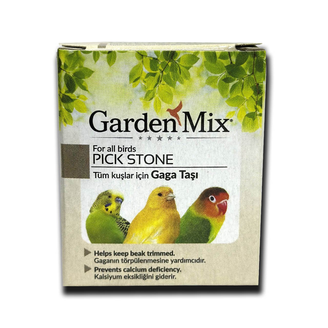 Gardenmix Kuşlar İçin Kalsiyum Kaynağı Gaga Taşı