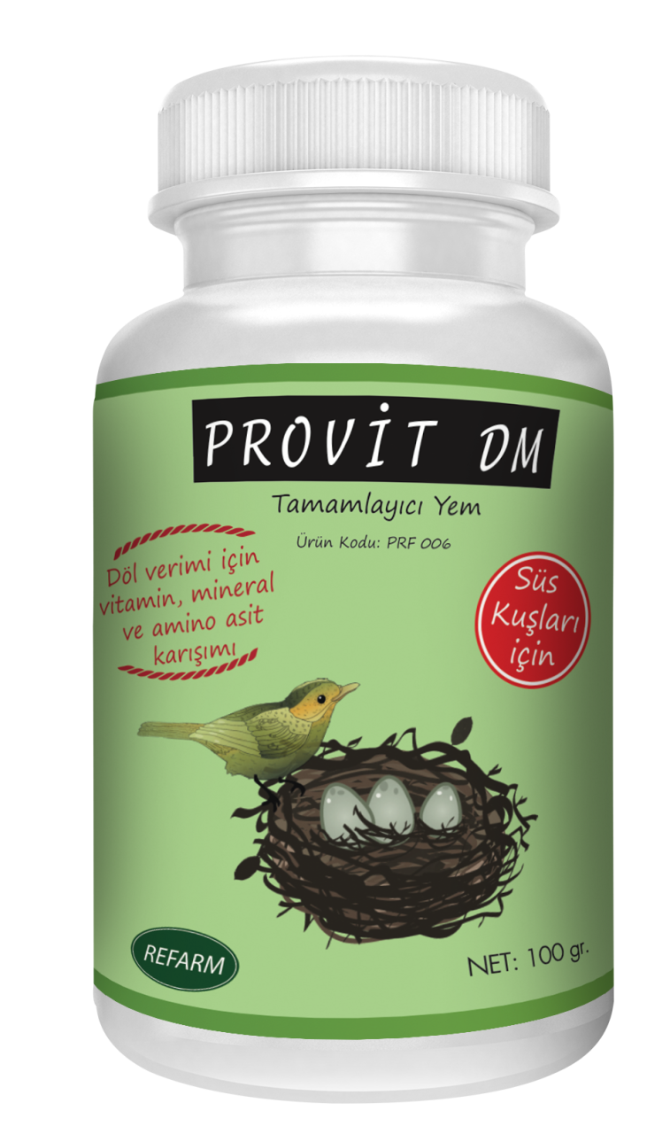 Refarm Provit DM Döl Verimi İçin Vitamin, DHA, Mineral ve Amino asit Karışımı 100 g