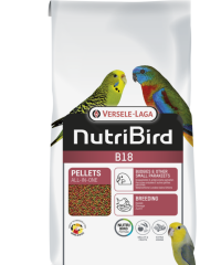 Versele Laga Nutribird B18 Damızlık Muhabbet Kuşları Ve Mini Paraketler İçin Meyveli Pelet Yem 10 kg