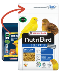 Versele Laga Nutribird Gold Patee Ballı Yumurtalı Kanarya Maması (Sarı) (B) 1 kg