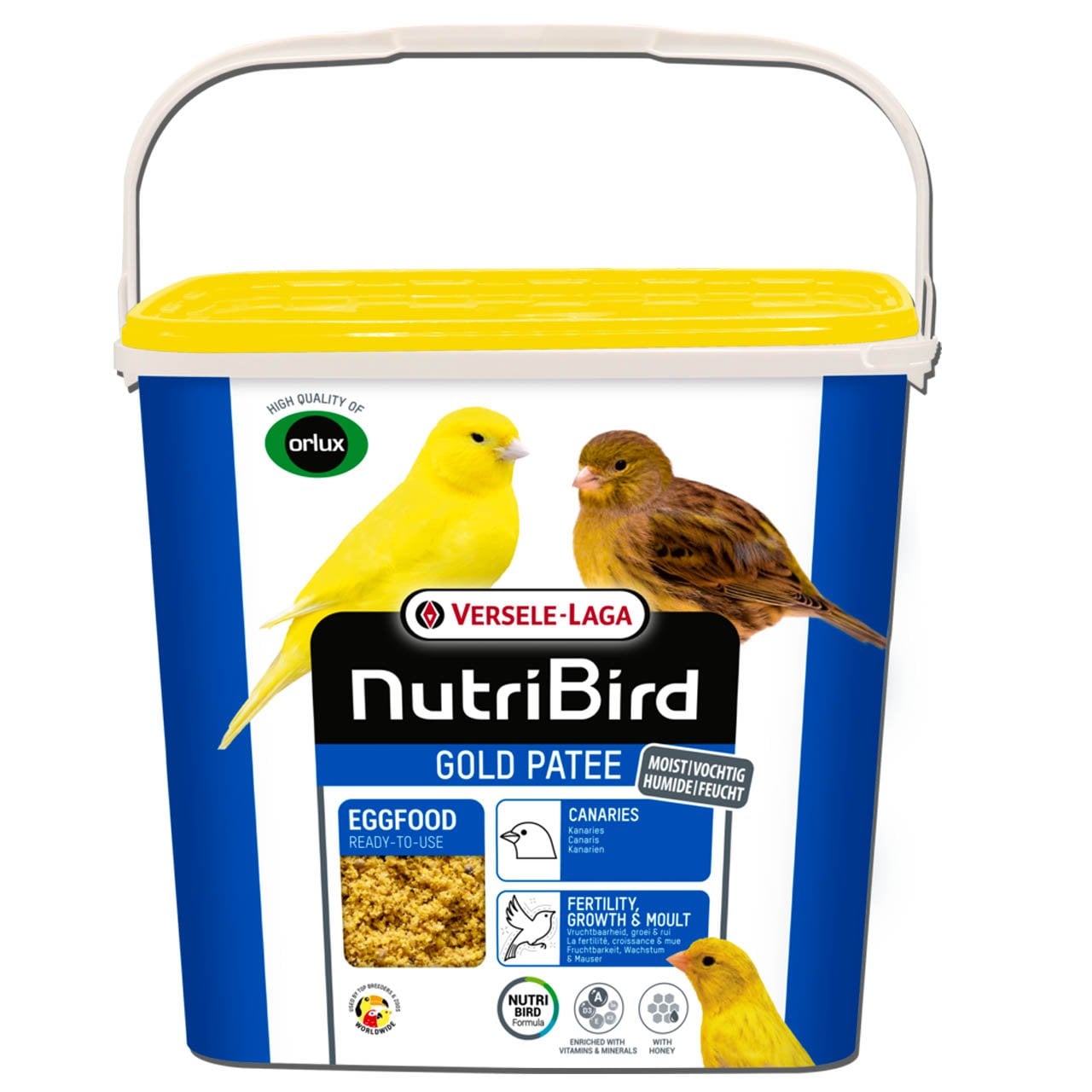 Versele Laga Nutribird Gold Patee Ballı Yumurtalı Kanarya Maması (Sarı) (B) 1 kg