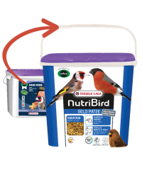 Versele Laga Nutribird Gold Patee EF Ballı Böcekli Karidesli Mama (Mor) (B) 1 kg