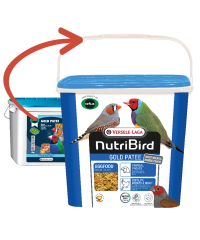 Versele Laga Nutribird Gold Patee TF Kurtlu Karidesli Ballı Yumurta Maması (Mavi) (B) 500 g