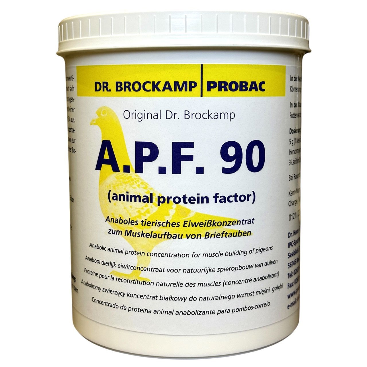 Dr. Brockamp | Probac A.P.F. 90 Anabolik %80 Hayvansal Protein (B) 100 g