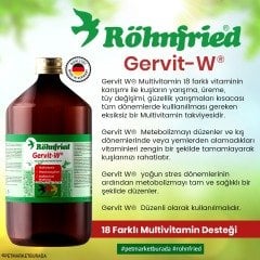 Röhnfried Gervit-W MultiVitamin Takviyesi (B) 100 ml