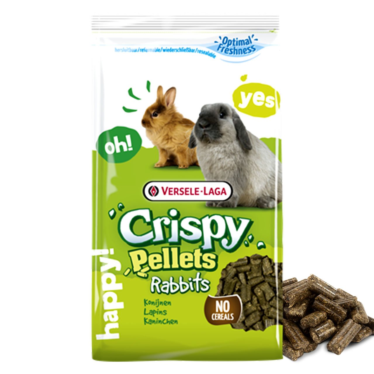 Versele Laga Crispy Pellets Tahılsız Zengin Lif İçeren Tavşan Pelet Yem 2 kg
