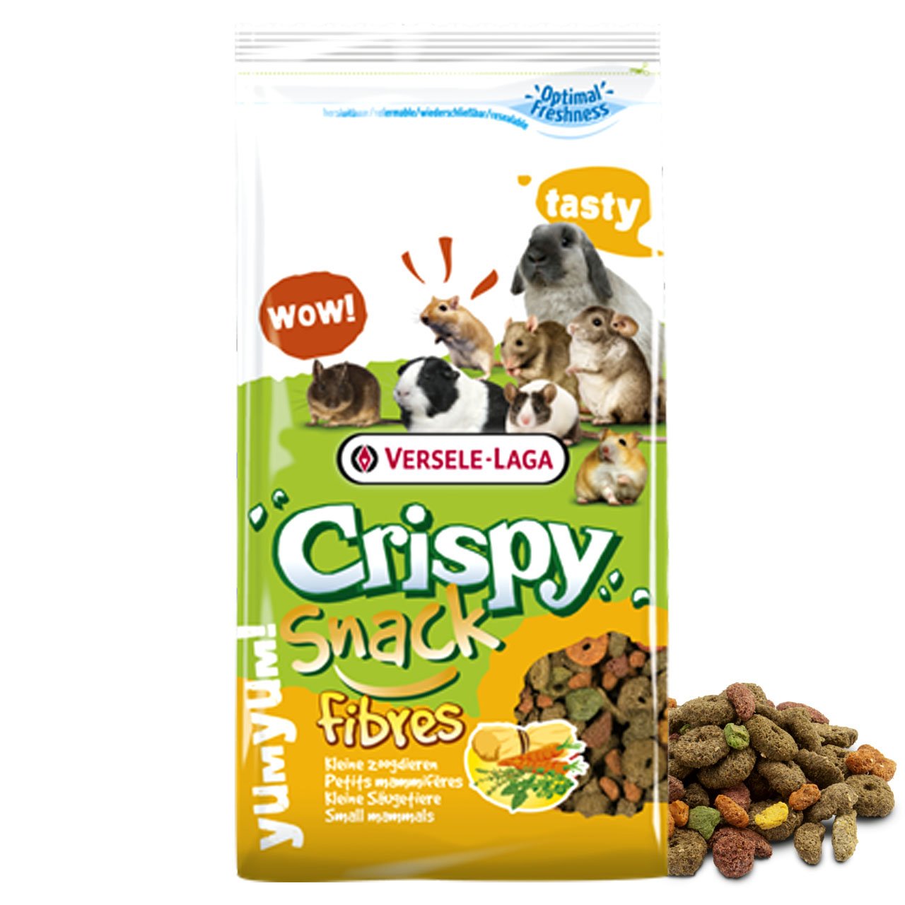 Versele Laga Crispy Snack Fibres Meyve & Sebzeli Zengin Atıştırmalık 650 gr