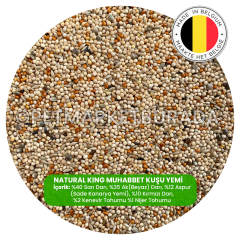 Natural Karışık Muhabbet Kuşu Yemi 1 kg (Vakum Paket)
